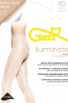 Dámske pančuchy Iluminate s leskom 40 - Gatta 4-L černá