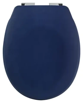 Spirella NEELA WC doska matná tmavo modrá / soft-close / duroplast