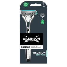 Wilkinson Quattro Essential Precision Sensit Holiaci strojček + 1 náhradná hlavica (WPS015)