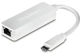 Trendnet TUC-ETG čierna / Sieťový adaptér / USB-C / RJ-45 / Gigabit Ethernet (TUC-ETG)