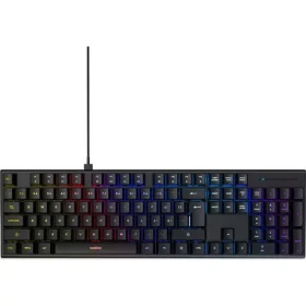 Niceboy K310 čierna / Herná klávesnica / OUTEMU Blue / RGB podsvietenie / USB-C / CZ layout (oryx-k-310)