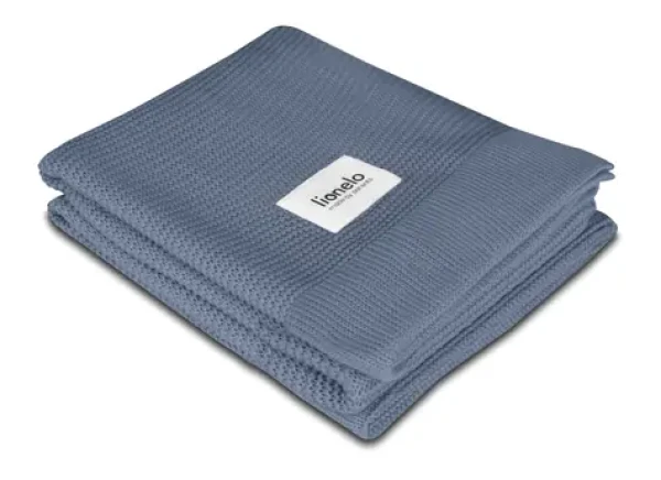 Lionelo Bambusová deka Blue (LO-BAMBOO BLANKET BLUE)