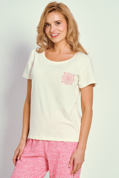 3336 DÁMSKE PYŽAMO CORNI S-XL ecri S