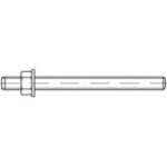 Alstertaler Schrauben & Präzisionsteile kotviaca tyč 130 mm 887349400080130 10 ks; 887349400080130