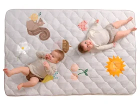Taf Toys Fantasy Bloom / Hracia deka / prešívaná / 100×150 cm / od narodenia (13915TAF)