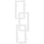 MEXEN - Grid vykurovací rebrík/radiátor dekoratívny 870 x 360 mm, 209 W, biela W215-0870-360-00-20