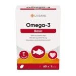 LIVSANE Omega-3 Basic 60 kapsúl