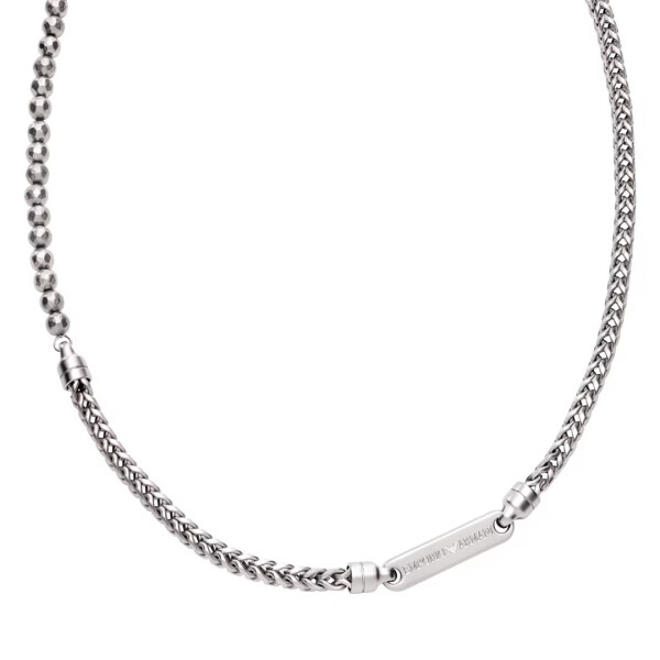 Emporio Armani Výrazný pánsky náhrdelník EGS3182040