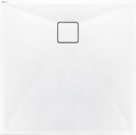 DEANTE - Correo Granitová sprchová vanička, štvorec, 80x80 cm KQR_A42B