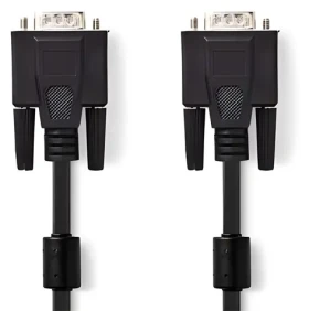 Nedis CCGB59000BK20 čierna / VGA kábel / VGA konektor - VGA konektor / 2 m (CCGB59000BK20)