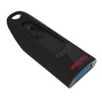 SanDisk Cruzer Ultra 128GB / Flash Disk / USB 3.0 / až 100MB / s / čierna (SDCZ48-128G-U46)