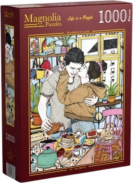 MAGNOLIA Puzzle Raňajky a láska