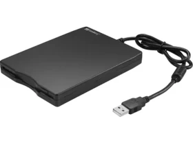 Sandberg Externá mini disketová mechanika USB pre 3.5 diskety / USB 2.0 (133-50)