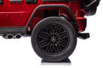 Mamido Mamido Elektrické autíčko Mercedes G63 AMG 2x24V 4x200W XXL lakované červené