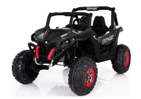Mamido Detské elektrické auto Buggy SuperStar 4x4 čierne