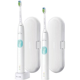 Philips Sonicare ProtectiveClean 4300 HX6807/35 (1+1ks) biela / 62.000 pulzov / 2x telo + 2x puzdro + 1x nabíjačka (HX6807/35)