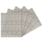 Bosch Accessories 2608902503 2608902503 brúsna sieť pre orbitálnu brúsku Zrnitosť 80 5 ks; 2608902503