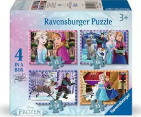 Ravensburger Puzzle Ľadové kráľovstvo 4v1