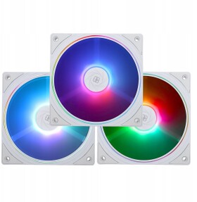 Thermalright Thermalright TL-S12W-S X3 PWM ARGB Baltas 3vnt. (120mm) (Balti) Ventiliatoriai