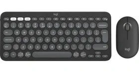 Logitech Pebble 2 Combo tonal Graphite / Bezdrôtová sada klávesnice a myši / Bluetooth LE / US medzinárodná (920-012239)