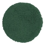 SPIRELLA Kúpeľňová predložka HIGHLAND guľatá tmavo zelená / mikrovlákno / priemer 60 cm