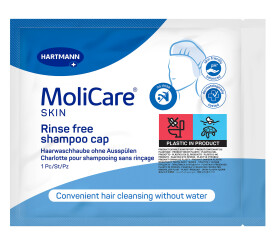 MOLICARE Skin rinse free shampoo cap 1 ks