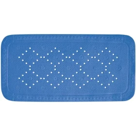 Spirella ALASKA protišmyková podložka do vane modrá / PVC / 71 x 36 cm (7610583245670)