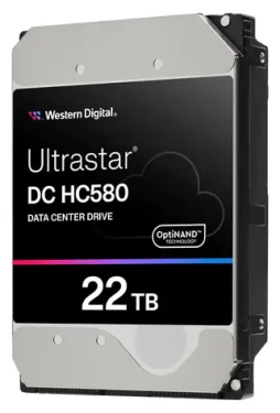WD ULTRASTAR DC HC580 22TB / HDD / 3.5" SATA III / 7 200 RPM / 512MB cache / 5y (0F62784)
