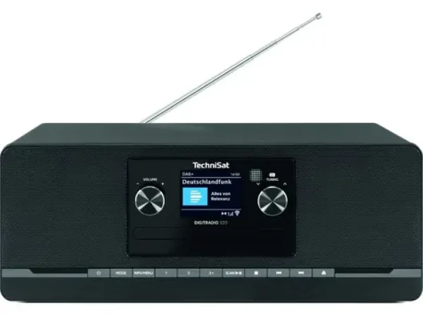 TechniSat 320 CD BT čierna (V057F61)
