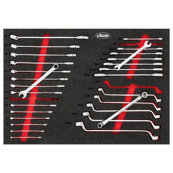 Vigor V6726N očkoplochý kľúč; V6726N