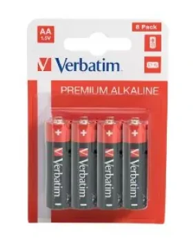 Verbatim 49503 Alkalické batérie AA (8ks) / 1.5V (49503)