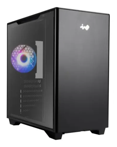 InWin A5 čierna / Skriňa / E-ATX, ATX / ARGB / priehľadná bočnica / 1x USB-C, 2x USB-A (A5)