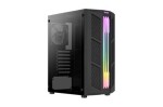 AeroCool Prime čierna / PC skriňa / ATX / 2x USB 3.0 / Bez zdroja / priehľadná bočnica (AEROPGSPRIME-G-BK-V1)