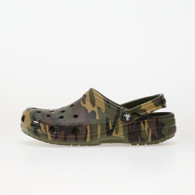 Tenisky Crocs Classic Camouflage Clog Army Green/Multi EUR 43-44