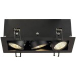 SLV 115720 LED vstavané svetlo 21 W čierna (matná); 115720
