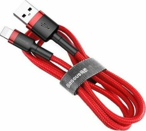 Baseus CALKLF-B09 Kábel USB-A (M) - Lightning (M) 1 m červená (CALKLF-B09)