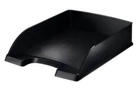 Leitz Style saténovo čierna / Odkladač na dokumenty / A4 / plast (52540094)