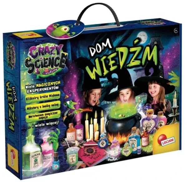 CRAZY SCIENCE Vedecká sada Dom čarodejníc