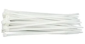 Vorel sťahovacia páska 150 x 2,5 mm biela / Sťahovacie pásky na káble / 100 ks