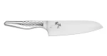 KAI Nôž Santoku Sekimagoroku Shoso 16,5 cm / Nerezová oceľ 5CR15MoV / Tvrdosť 56 HRC / Rukoväť z nerezovej ocele (AB-5156)