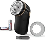Philips GC026/80 čierna / Odžmolkovač / 2x AA batérie (11289)