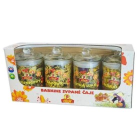 AGROKARPATY Babkine sypané čaje v sklenených dózach po 140 ml 1 x 1 set