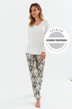 DÁMSKE PYŽAMO 417 CANA vanilka L