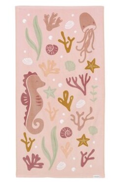 Little Dutch Osuška 120x60 cm Ocean Dreams Pink / Rozmery: 120 x 60 cm (125841LD)