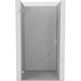 MEXEN/S - Lunar-B sprchové dvere krídlové ľavé 100, transparent, nikel kartáčovaný 832-100-000-97-00-L