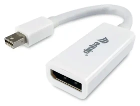 Equip biela / Redukcia / Mini DisplayPort - DisplayPort / 4K/60Hz / 0,15 m (133440)