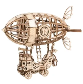 RoboTime drevené 3D puzzle Rozprávková vzducholoď