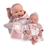 Antonio Juan 50417 MIA - žmurkajúca a cikajúca realistická bábika bábätko s celovinylovým telom - 42 cm