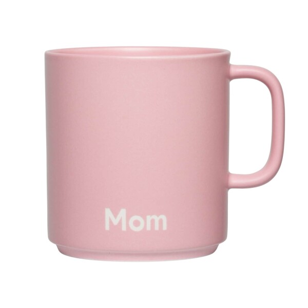 DESIGN LETTERS Porcelánový hrnček Mom Pink 300 ml