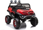 Mamido Detské elektrické autíčko Mercedes-Benz Unimog S 4x4 červené